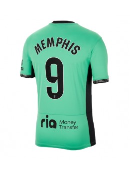 Atletico Madrid Memphis Depay #9 Replika Tredje Kläder 2023-24 Kortärmad